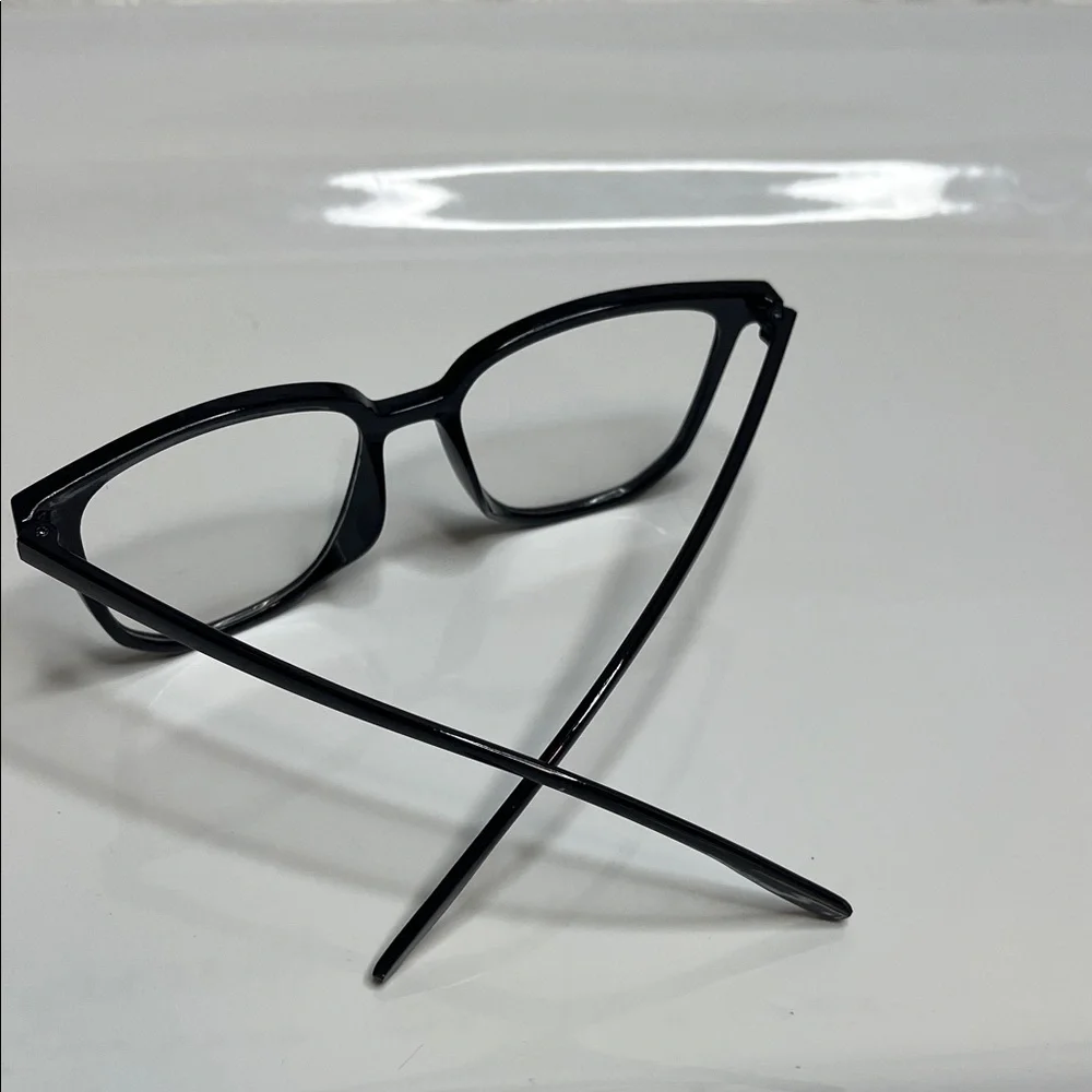 Elegant Black Blue Light blocking Eyeglasses Frame